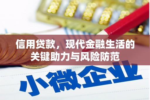 徽县信用贷款，现代金融生活的关键助力与风险防范