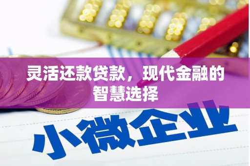 徽县灵活还款贷款，现代金融的智慧选择