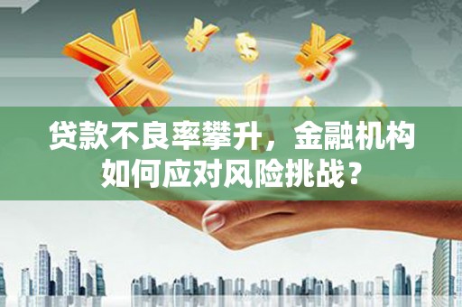 徽县贷款不良率攀升，金融机构如何应对风险挑战？