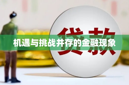 徽县机遇与挑战并存的金融现象